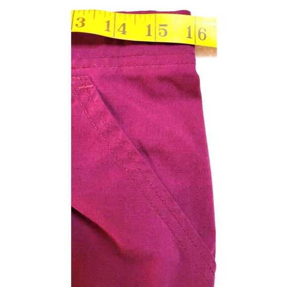 Scubstar Scrubs Unisex Pants Lot Sz S WM080 Wine Indigo Elastic Drawstring Front - Picture 3 of 11